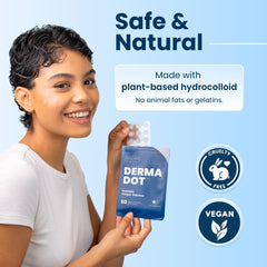 CLEAN SKIN CLUB detailed texture shot showing plant-based hydrocolloid