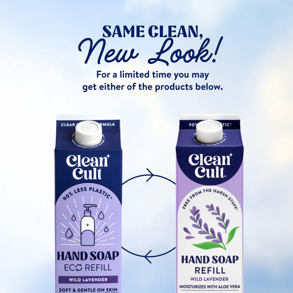 Cleancult paper-based pack emphasizing recyclable, low-plastic design