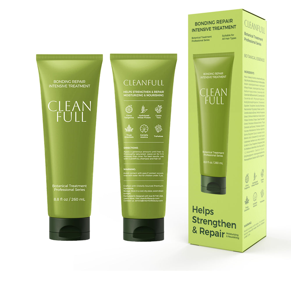 CLEANFULL label close-up showing clean claims and ingredient highlights