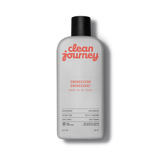 cleanjourney front packaging showing bottle and label benefits