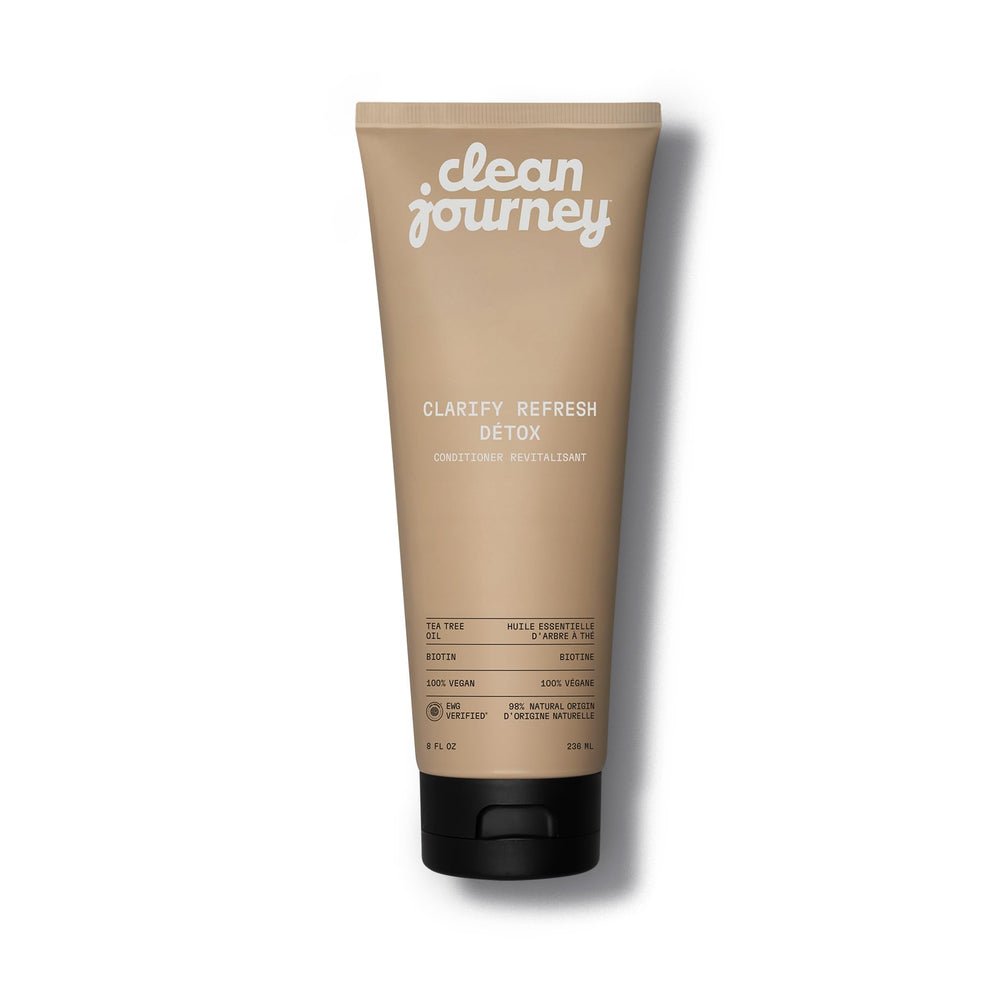 cleanjourney front packaging shows product and benefits for clarity