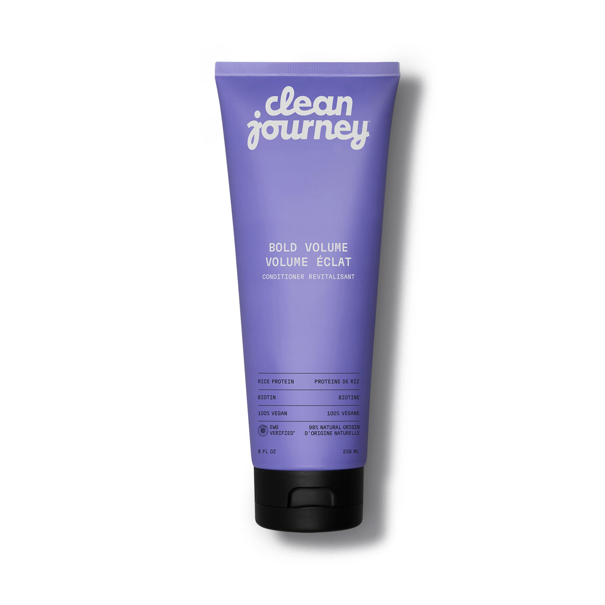 cleanjourney front packaging showing bottle and fruity scent benefit