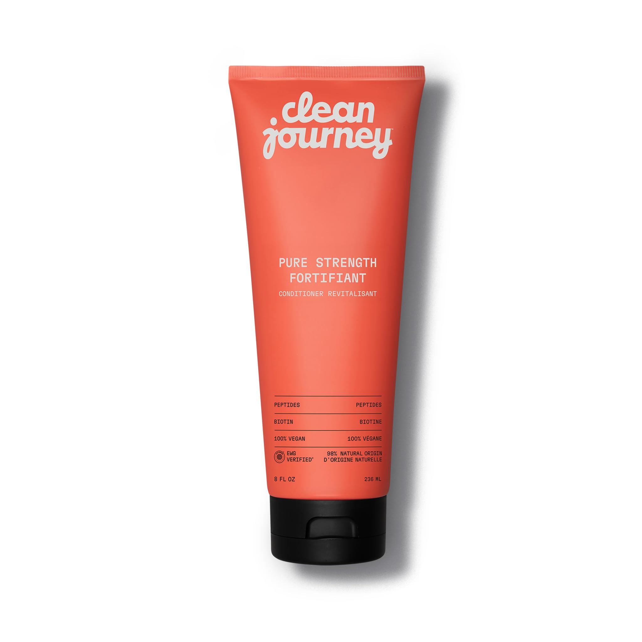 cleanjourney front bottle view showing packaging and vanilla scent benefit