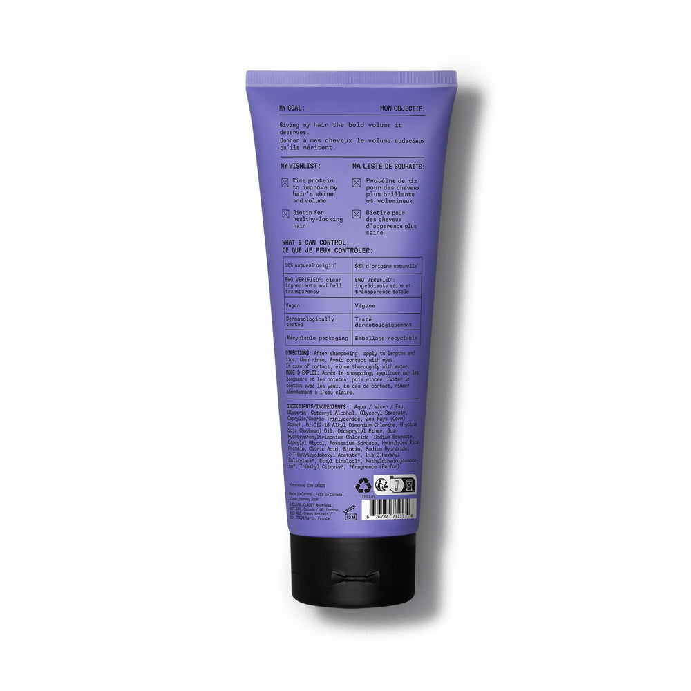 cleanjourney 8 fl oz bottle beside ruler showing compact travel size