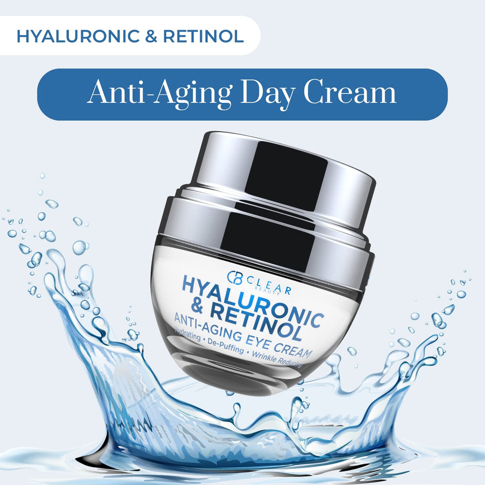 Clear Beauty cream texture close-up demonstrating lightweight hydration