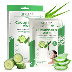 Clear Beauty front packaging showing mask sachet and brand benefit