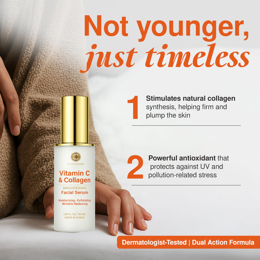 Clear Visage pipette dispensing serum showing precise drop control benefit
