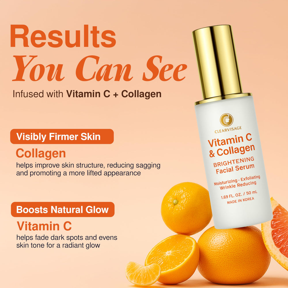 Clear Visage texture closeup highlighting lightweight absorbent feel benefit