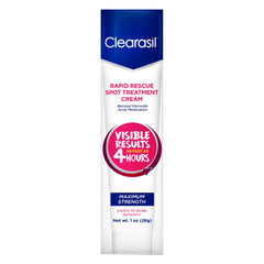 Clearasil front packaging 25ml showing compact spot treatment benefits