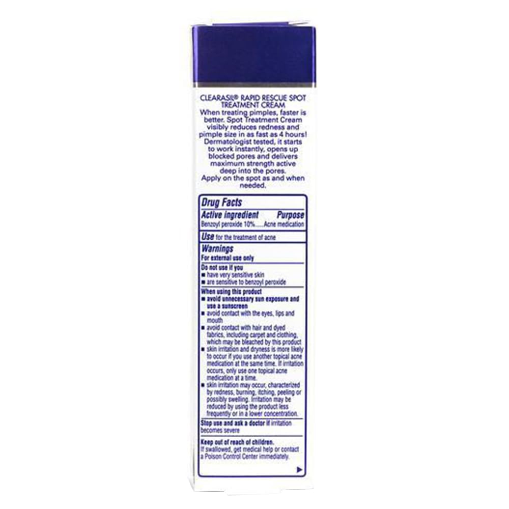 Clearasil gel texture on fingertip demonstrating fast-absorbing formula