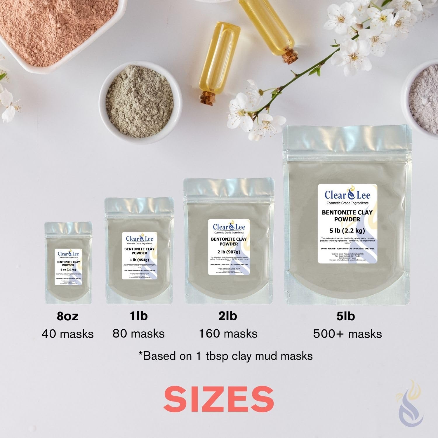 ClearLee used in DIY bath bomb mix portraying versatile ingredient for home spa