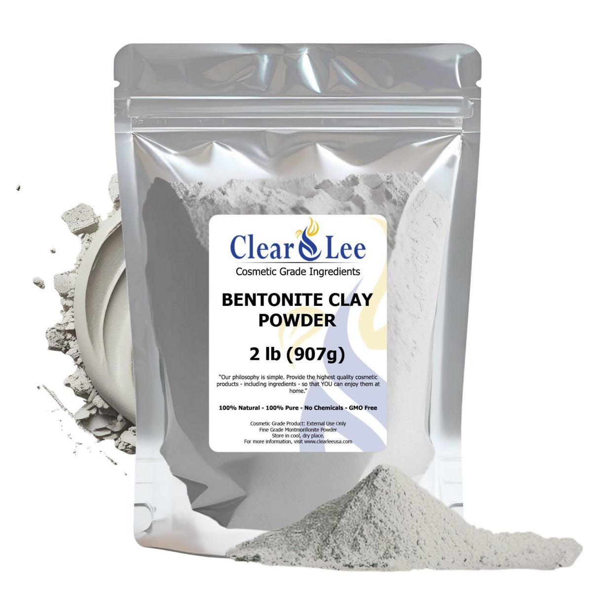 ClearLee front packaging resealable bag showing product and convenience