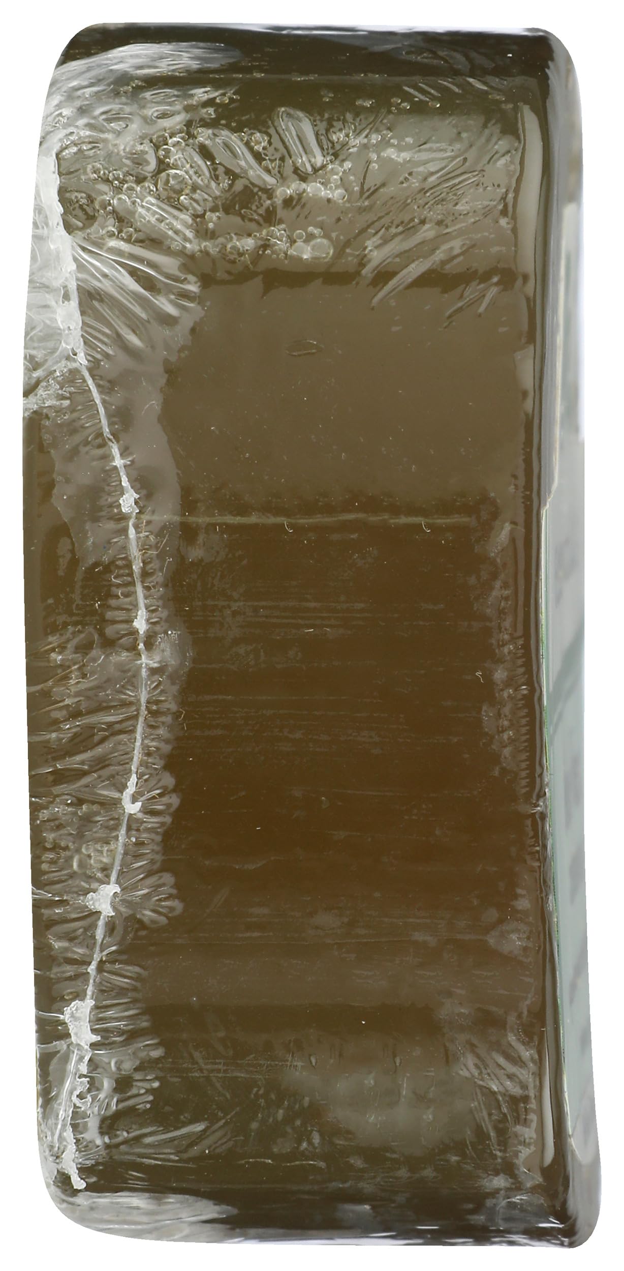 Clearly Natural ingredient label closeup showing aloe and glycerine origin