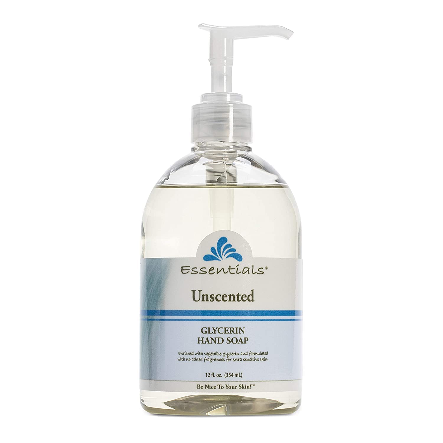 Clearly Natural bottle on bathroom sink conveying neutral scent benefit