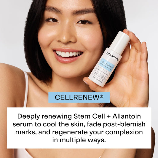 CLEARSTEM dropper dispensing serum for precise application benefit