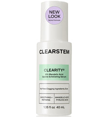CLEARSTEM bottle front packaging showing clear label and volume benefit