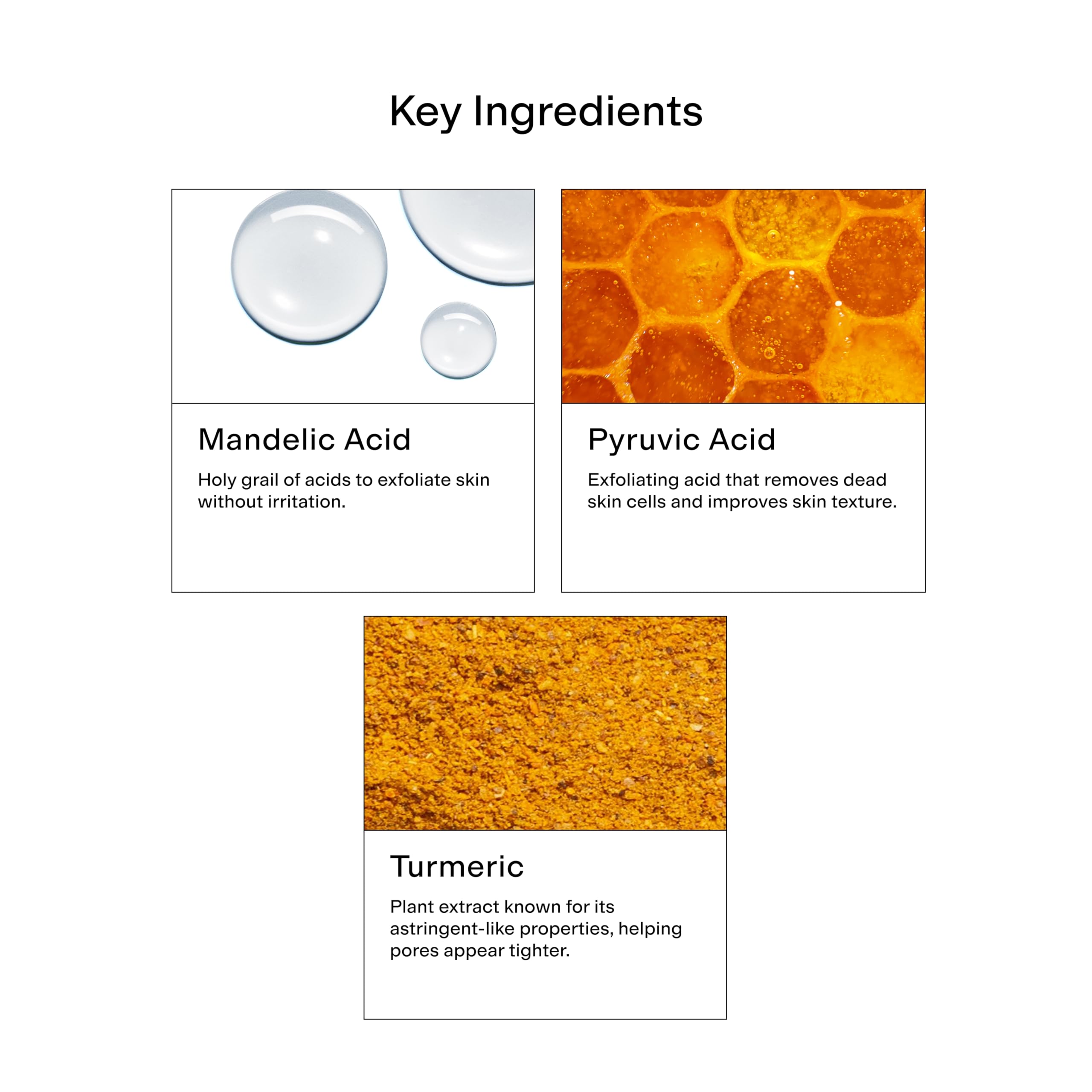 CLEARSTEM serum spreading on skin demonstrating quick absorption benefit
