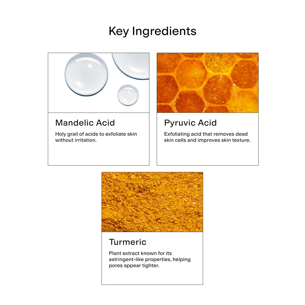 CLEARSTEM serum spreading on skin demonstrating quick absorption benefit