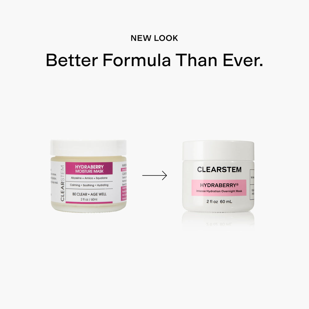 CLEARSTEM label close-up highlighting ingredient list and usage directions