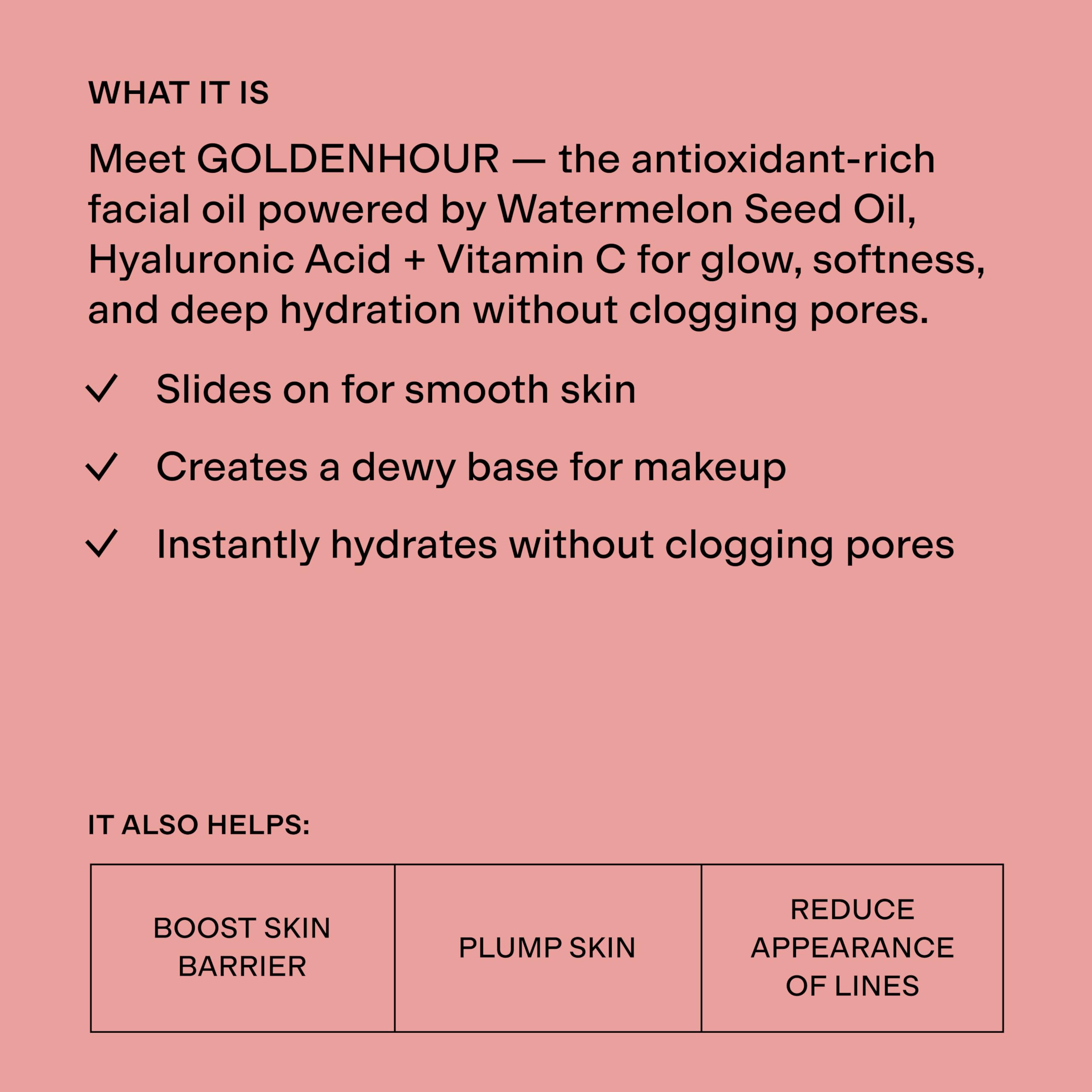 CLEARSTEM close-up oil texture highlighting lightweight absorption benefit