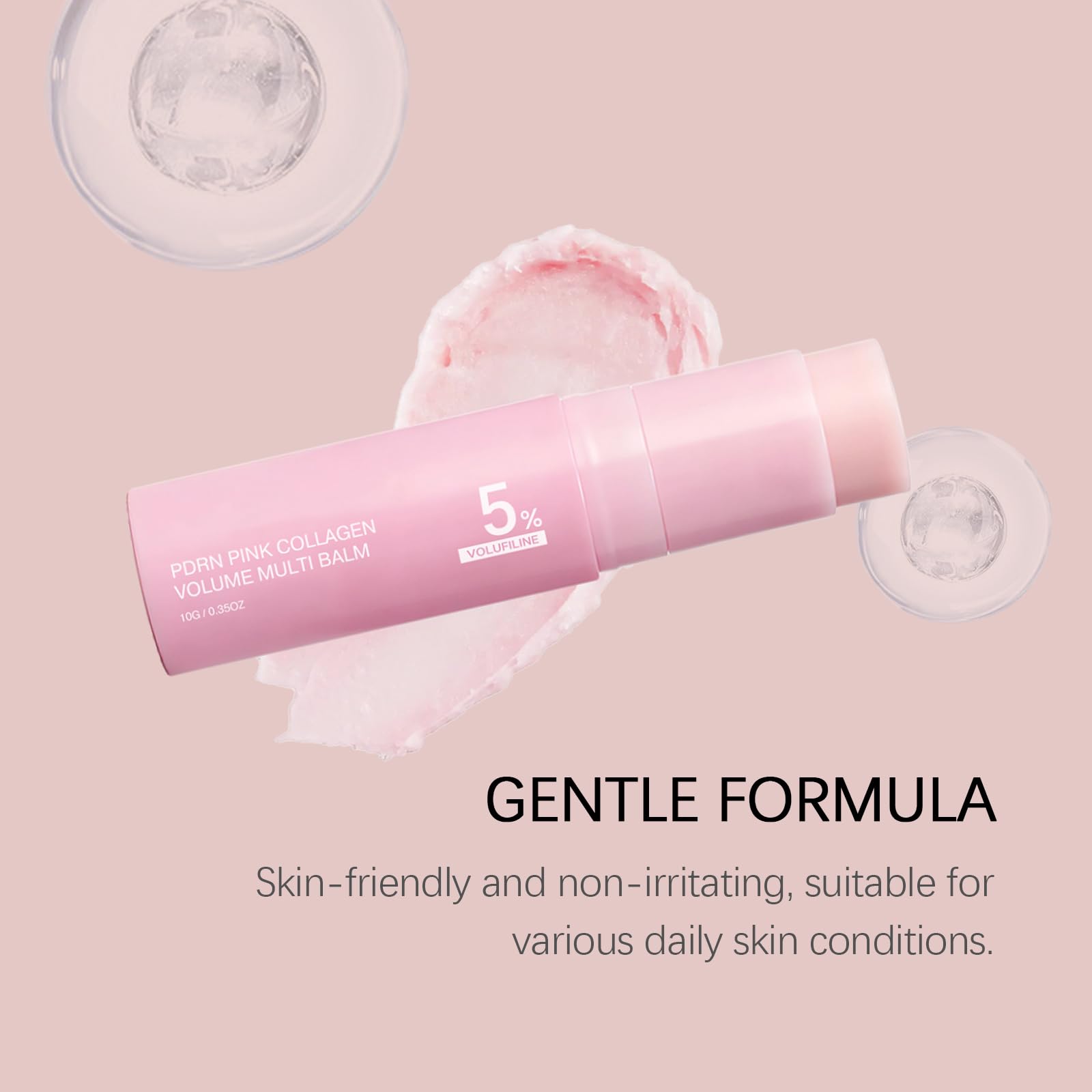 CleJoy balm applying under-eye for quick smoothing and hydration