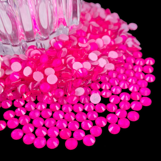 CLEKSPOYE front packaging showing 1440 hot pink rhinestones and quantity benefit