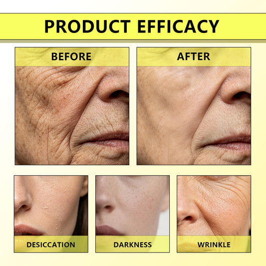 CLERVUN bottle open dispensing precise serum, highlights controlled application