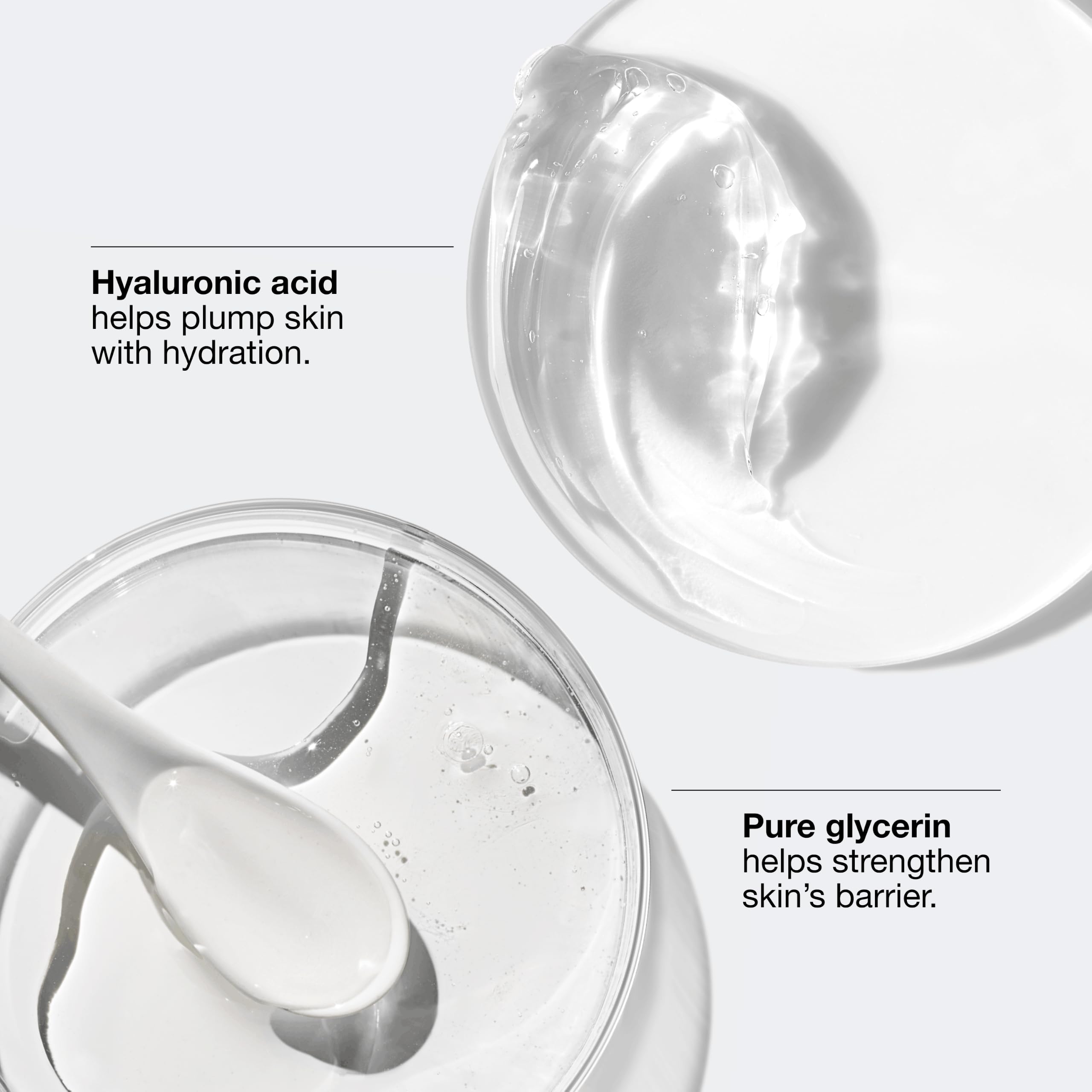 Clinique 2.5 fl oz size comparison showing travel-friendly volume