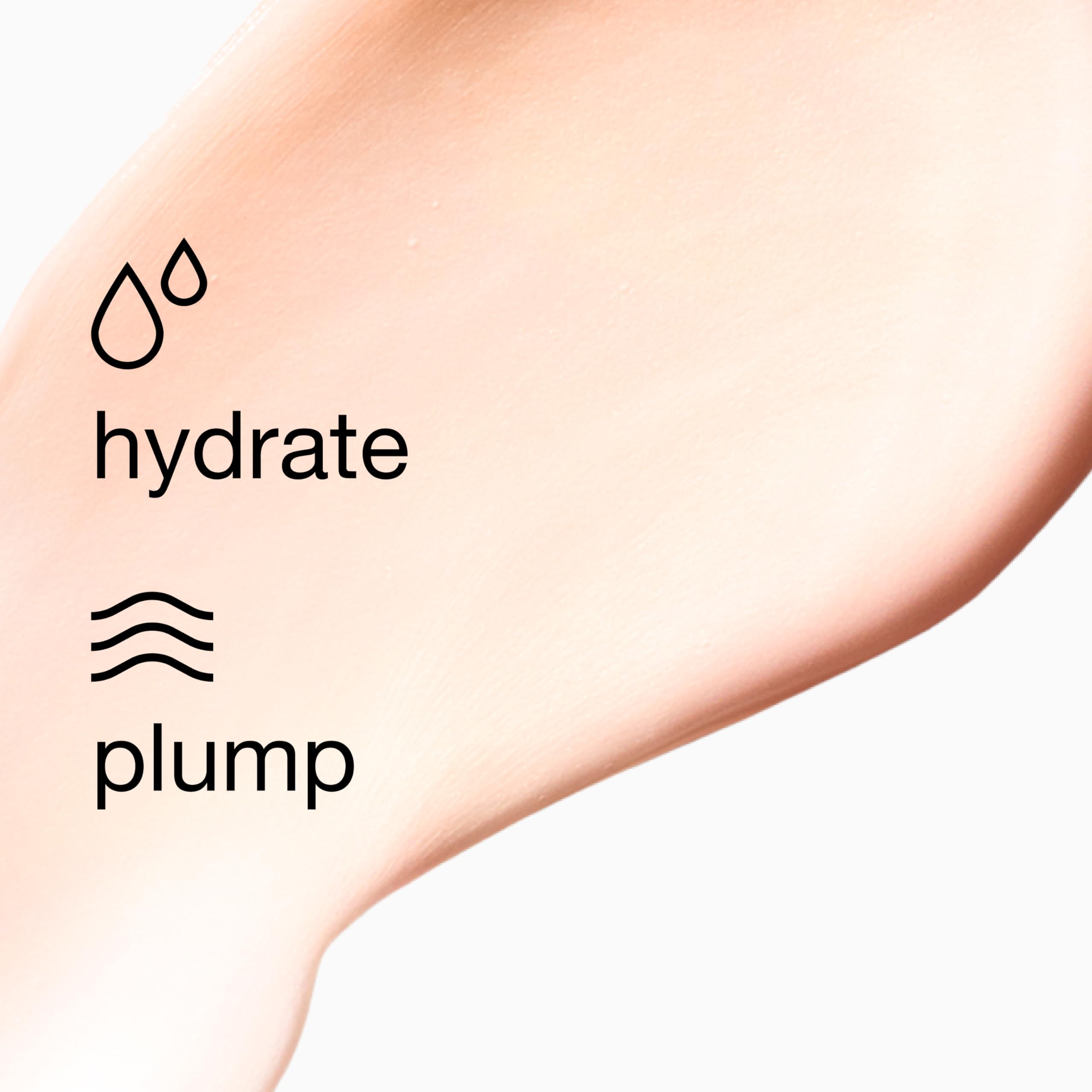Clinique 3.4 fl oz size comparison in hand showing portable travel-ready benefit