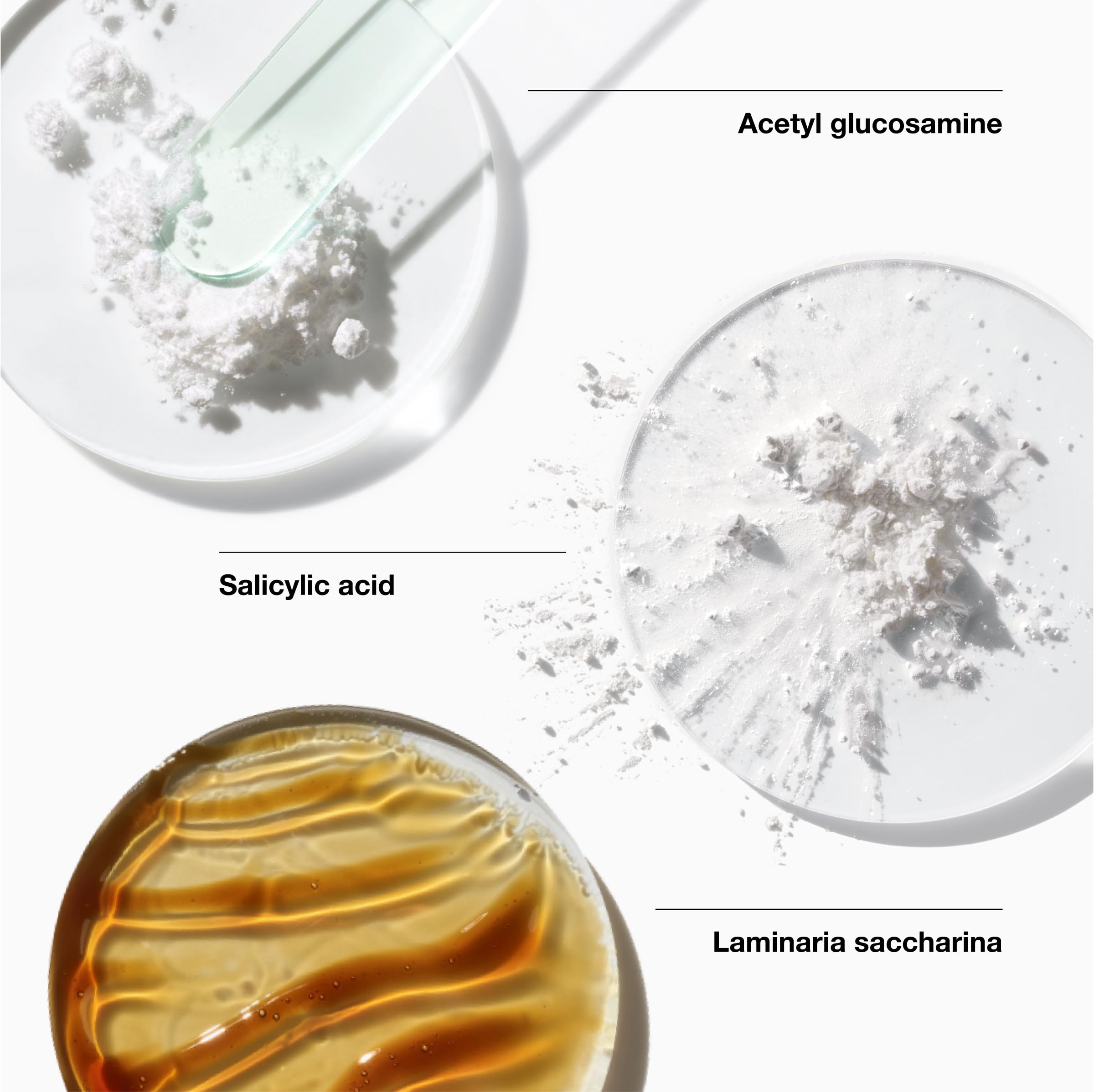 Clinique Acne Solutions foam texture dispensed on hand demonstrating gentle cleansing