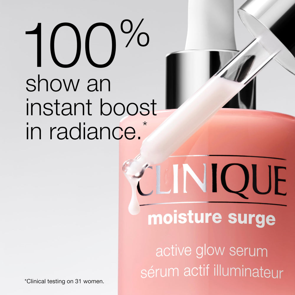 Clinique pump and cap detail highlighting precise dispensing for controlled application