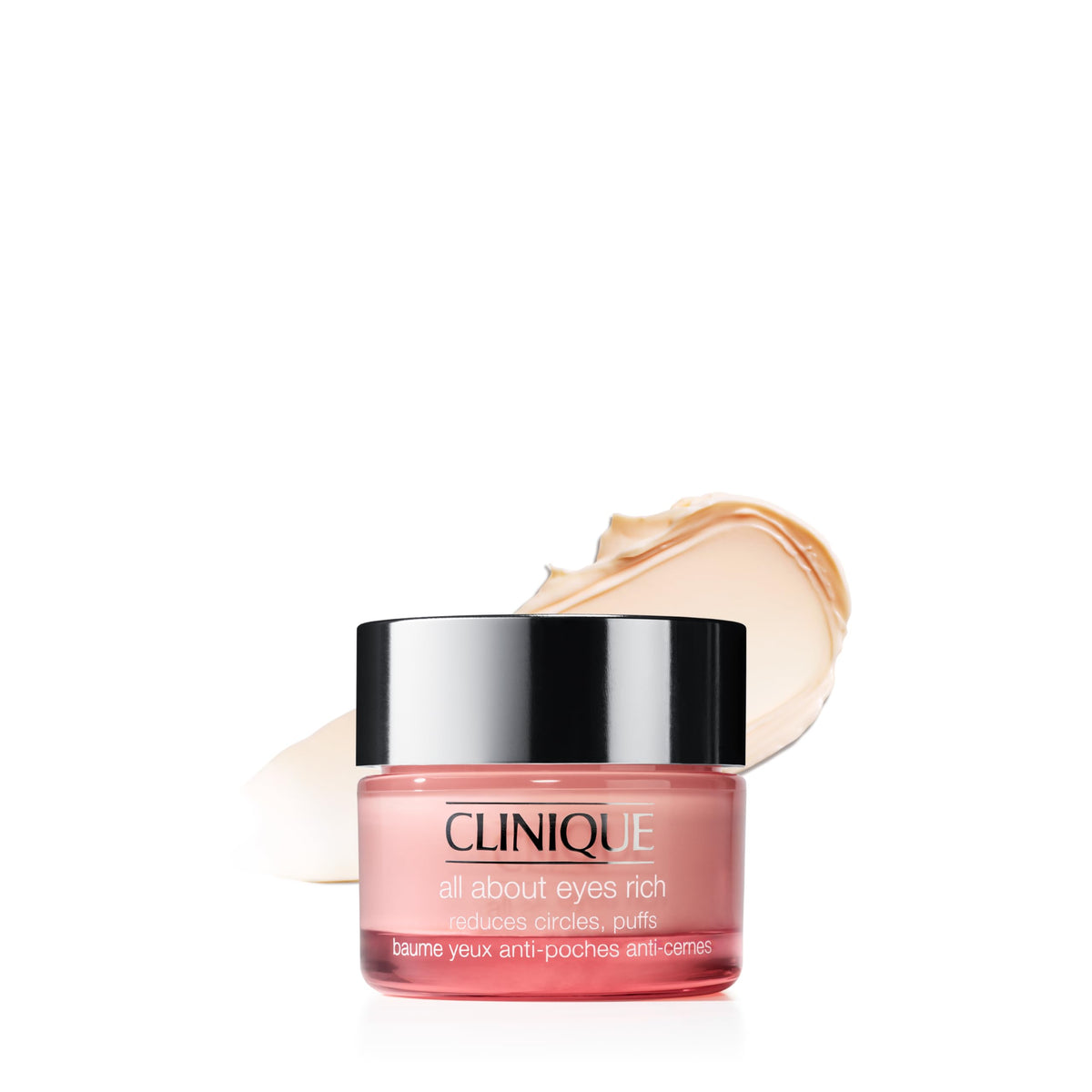 clinique front jar showing product packaging and brand hydration benefit