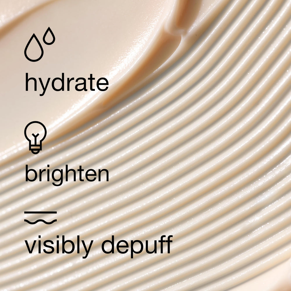 clinique product in morning routine setting showing refreshed-eye look benefit