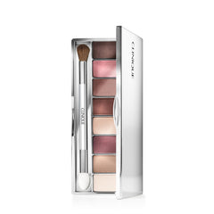 Clinique compact front showing logo and sleek packaging, ideal for travel