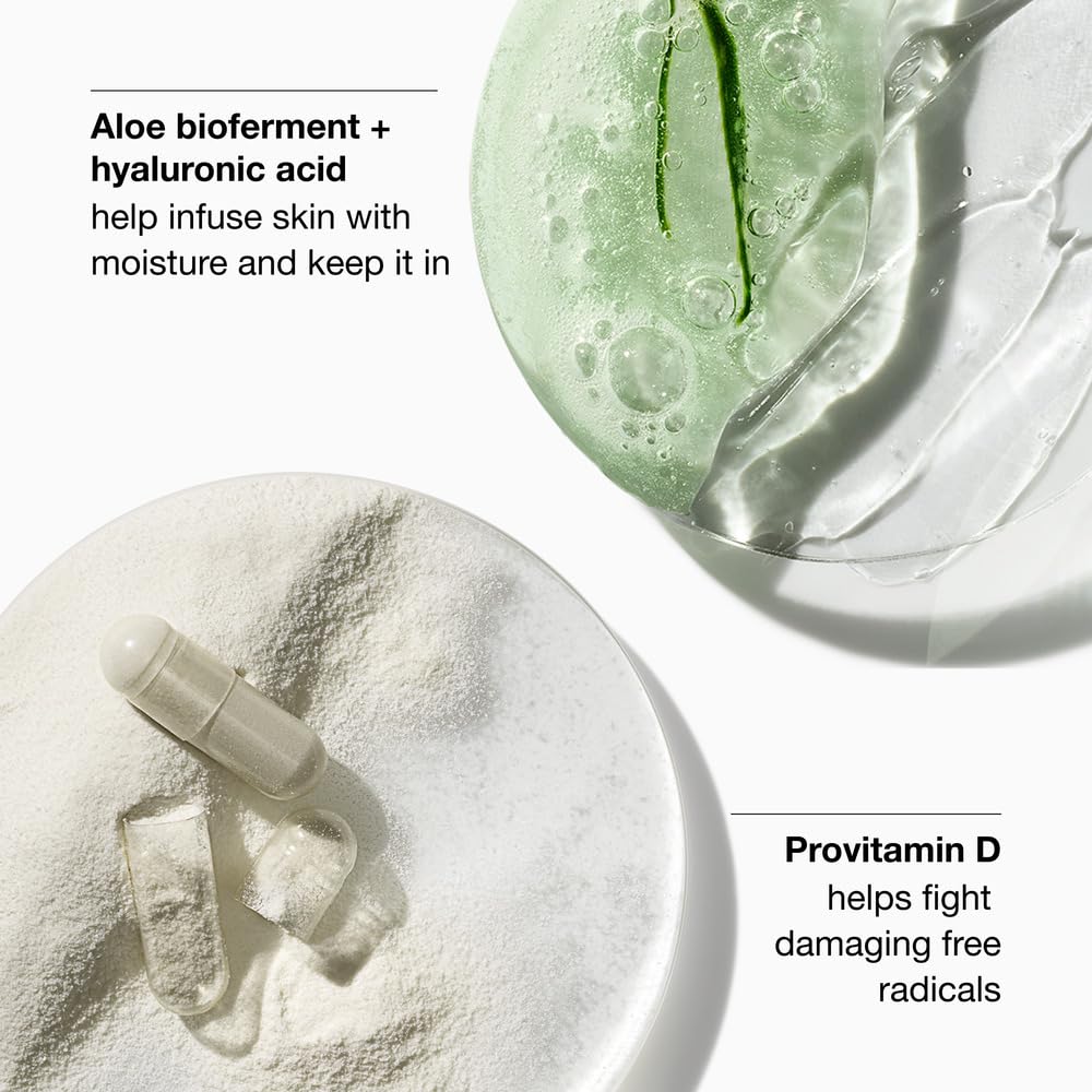 Clinique Moisture Surge applied on hand demonstrating quick absorption