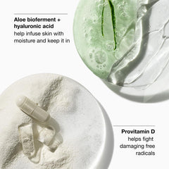 Clinique Moisture Surge applied on hand demonstrating quick absorption