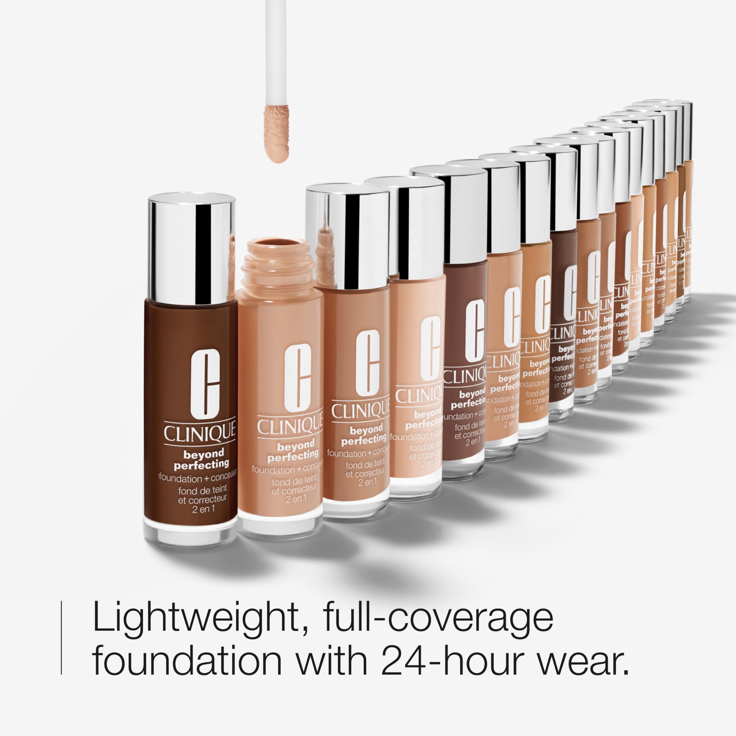 Clinique texture close-up droplet illustrating lightweight hydrating coverage