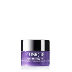 Clinique charcoal balm front packaging showing compact travel container and brand