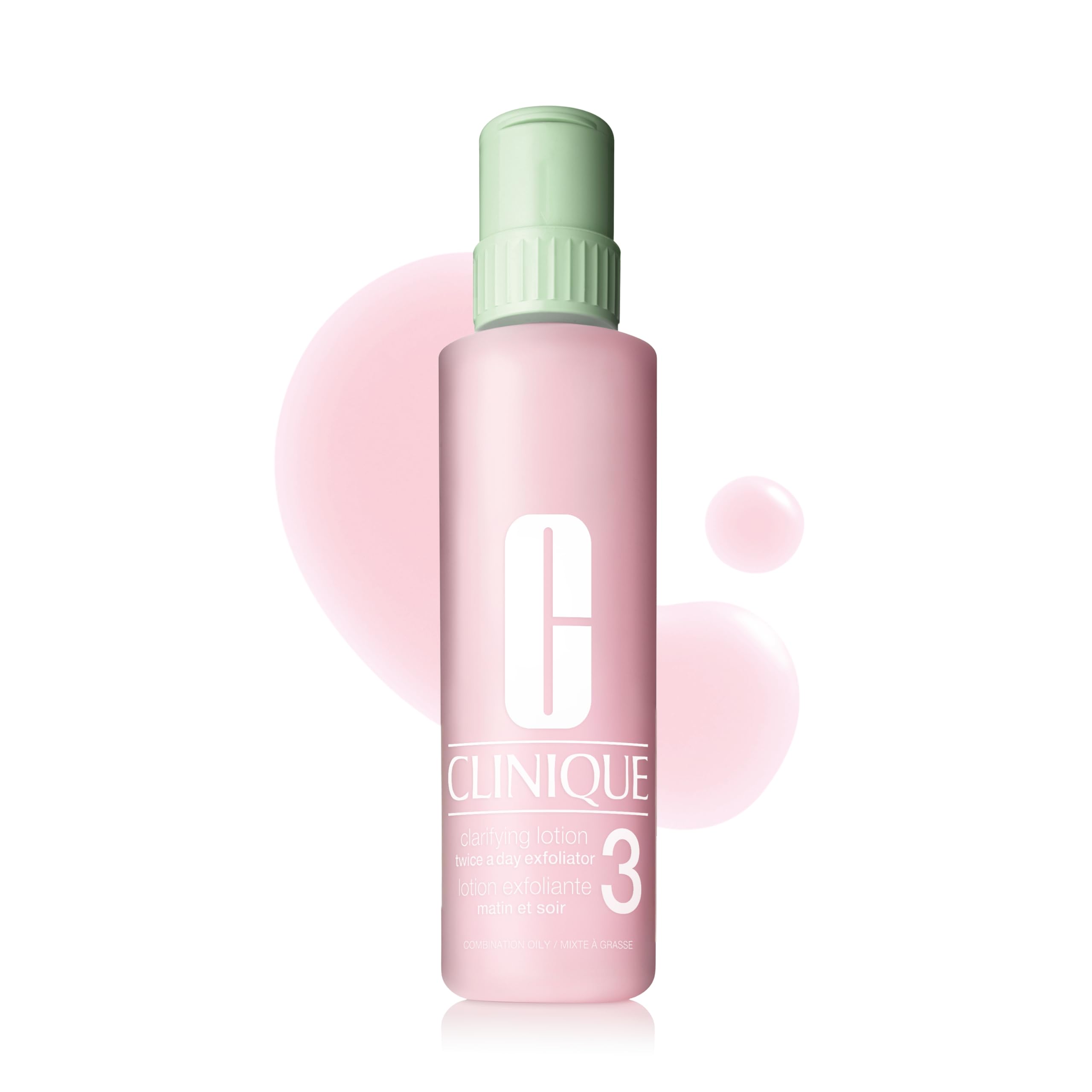 Clinique Clarifying Lotion 3 front bottle showing clean packaging and quick recognition benefit