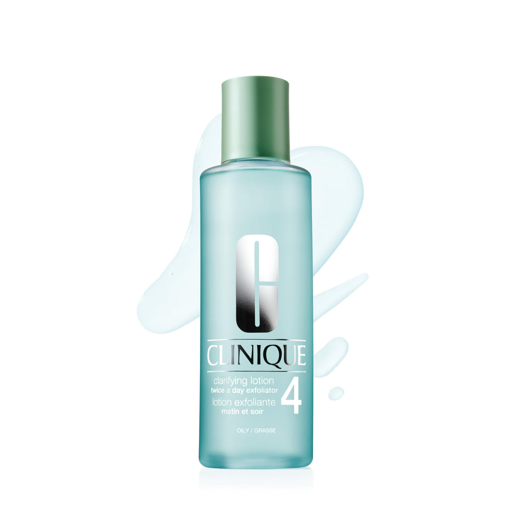 Clinique Clarifying Lotion 4 front bottle showing clean packaging and quick recognition benefit