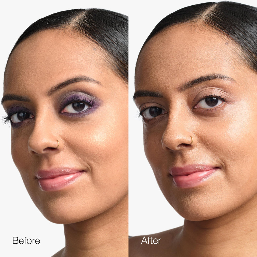 Clinique liquid texture close-up showing lightweight, non-greasy formula
