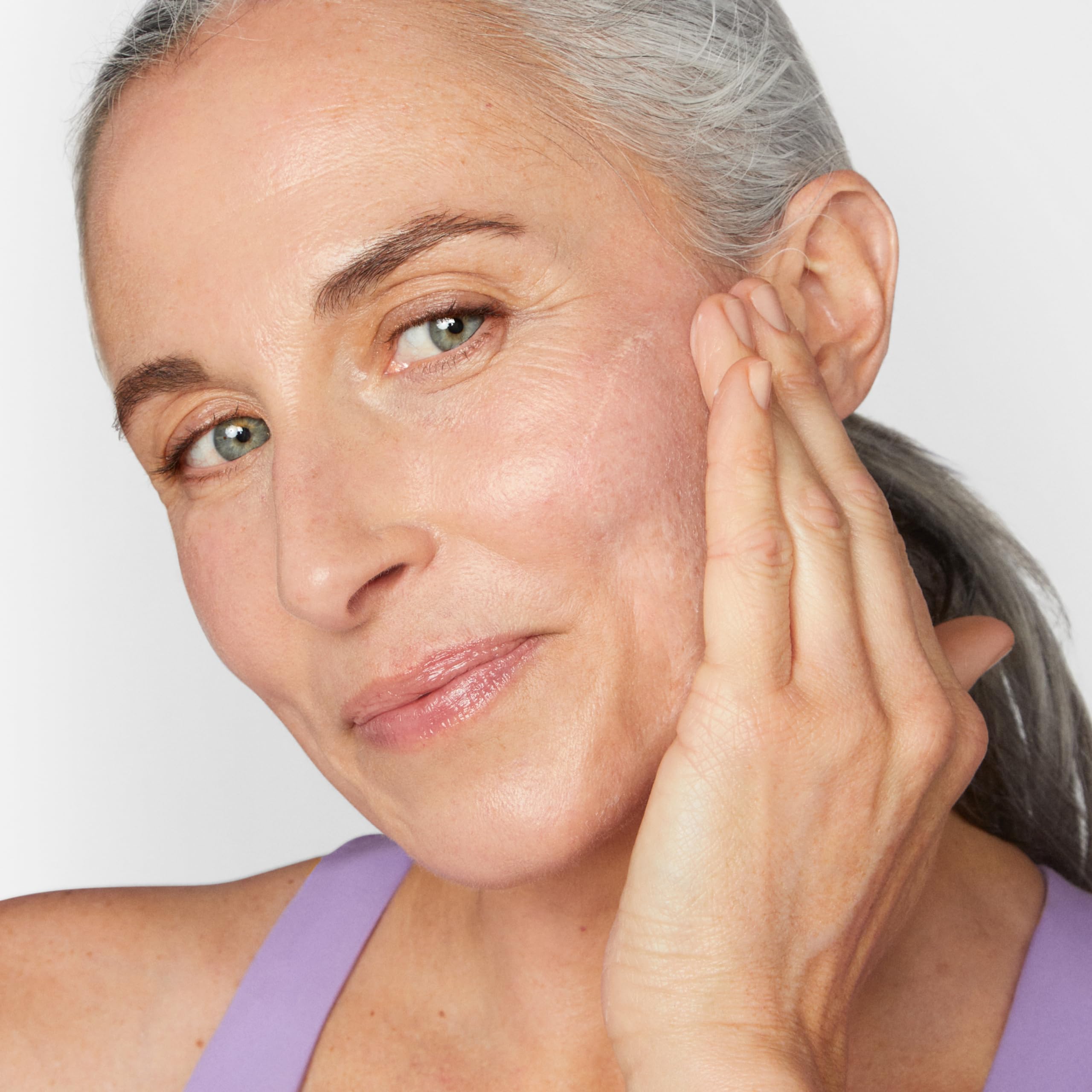 Clinique product being applied to hand showing smooth absorption and nourishing finish