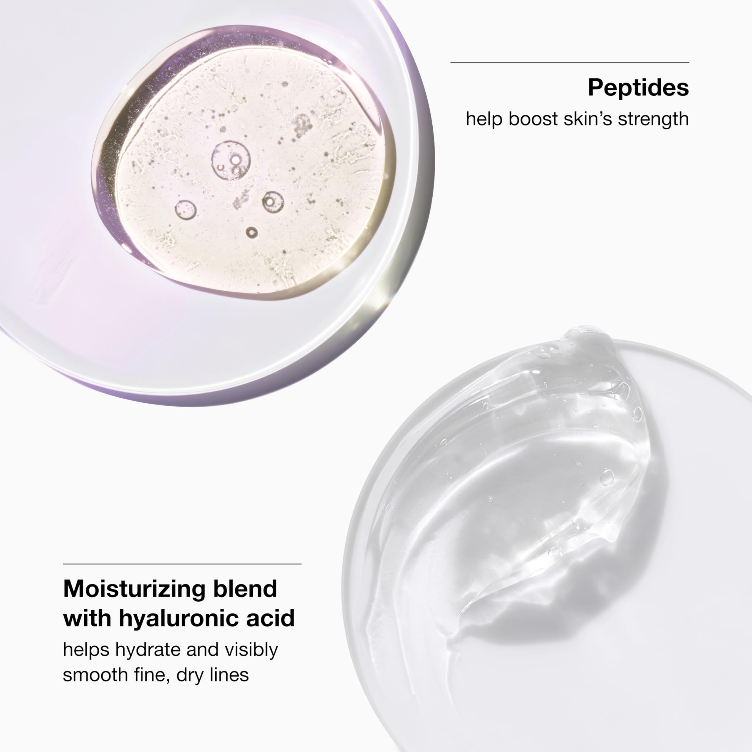 Clinique cream in hand demonstrating easy spread and fast absorption