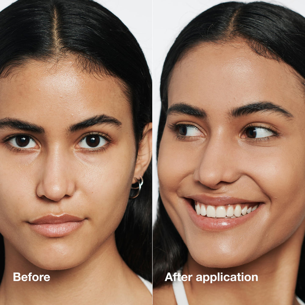 Clinique pump dispensing product demonstrating controlled application and hygiene benefit