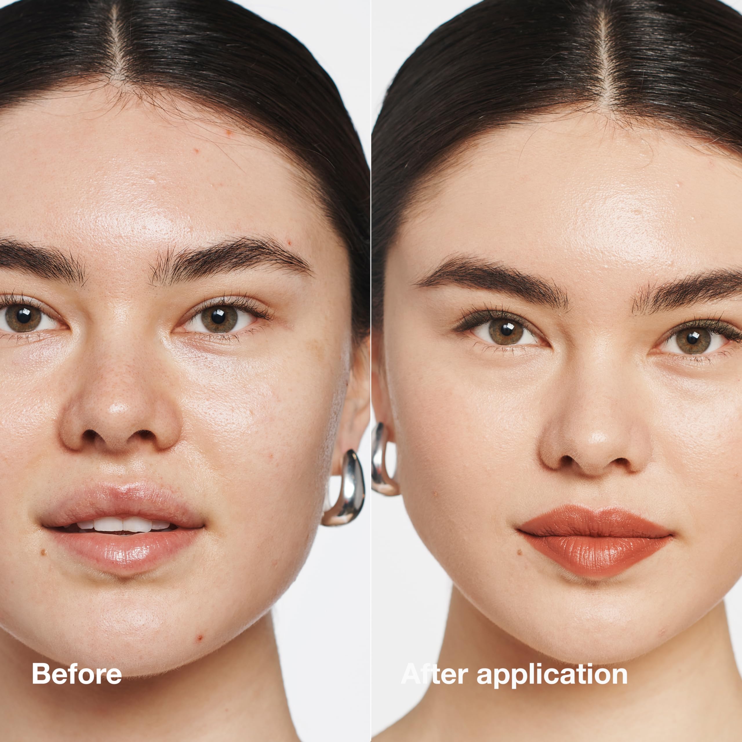 Clinique creamy foundation texture close-up highlighting smooth blendability