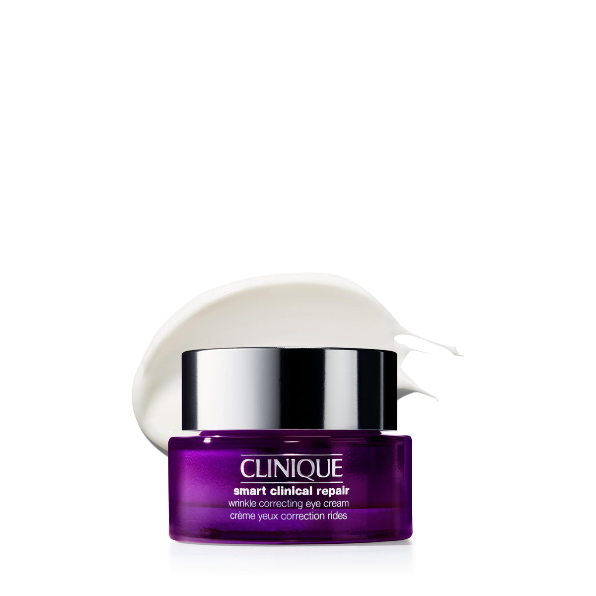 Clinique front jar showing product and branding for quick identification and trust