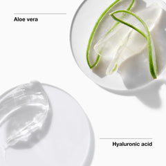 Applying Clinique For Men Maximum Hydrator on hand demonstrating lightweight, non-greasy hydration