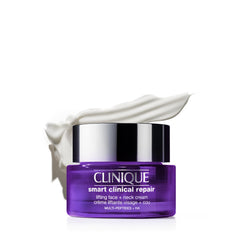 Clinique front jar showing product packaging and elegant brand trust