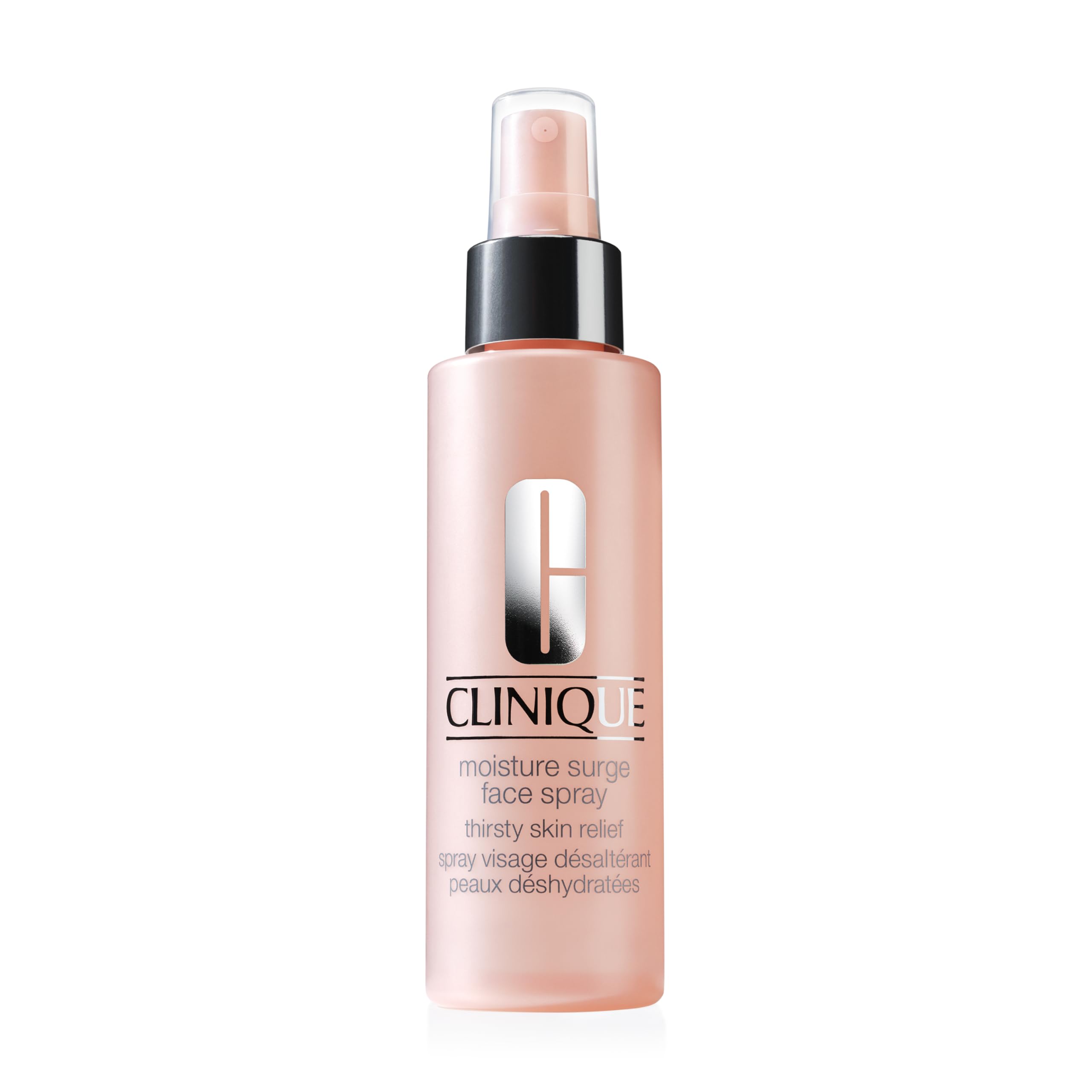 Clinique front packaging showing bottle and label for easy identification and confidence