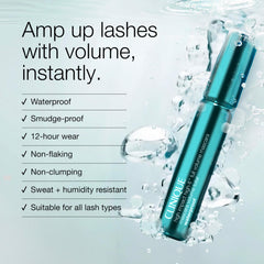 Clinique brush closeup with wavy bristles that separate lashes and prevent clumps